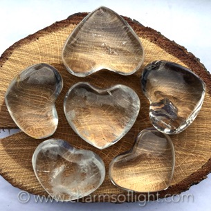 Clear Quartz Heart